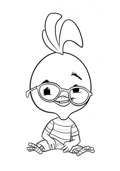 Dibujo para colorear: Chicken Little (Películas de animación) #73096 - Dibujos para Colorear e Imprimir Gratis