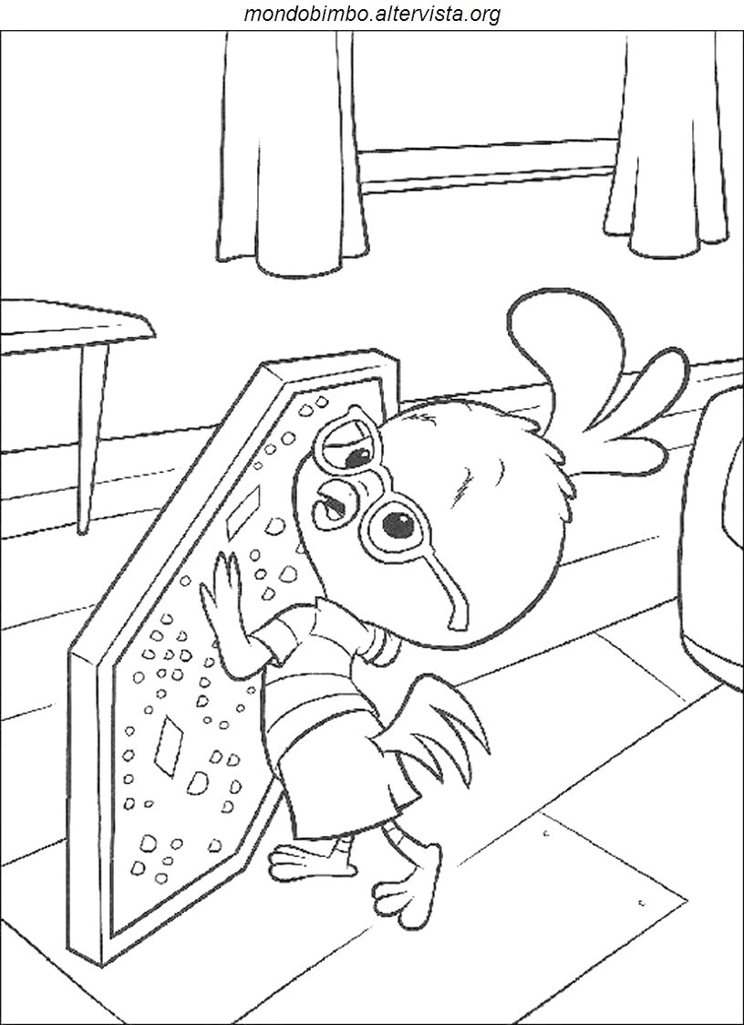 Dibujo para colorear: Chicken Little (Películas de animación) #73132 - Dibujos para Colorear e Imprimir Gratis
