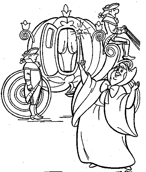 Dibujo para colorear: Cinderella (Películas de animación) #129594 - Dibujos para Colorear e Imprimir Gratis