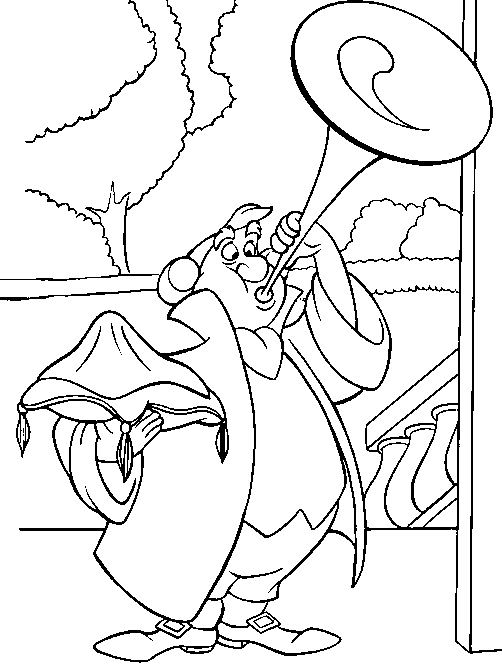 Dibujo para colorear: Cinderella (Películas de animación) #129599 - Dibujos para Colorear e Imprimir Gratis