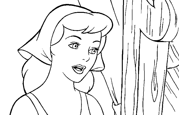 Dibujo para colorear: Cinderella (Películas de animación) #129601 - Dibujos para Colorear e Imprimir Gratis