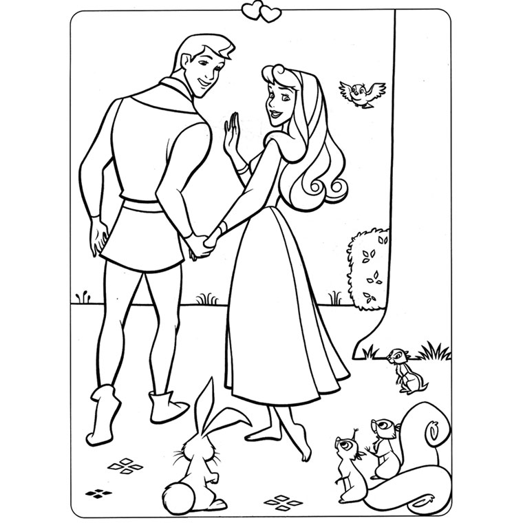 Dibujo para colorear: Cinderella (Películas de animación) #129698 - Dibujos para Colorear e Imprimir Gratis