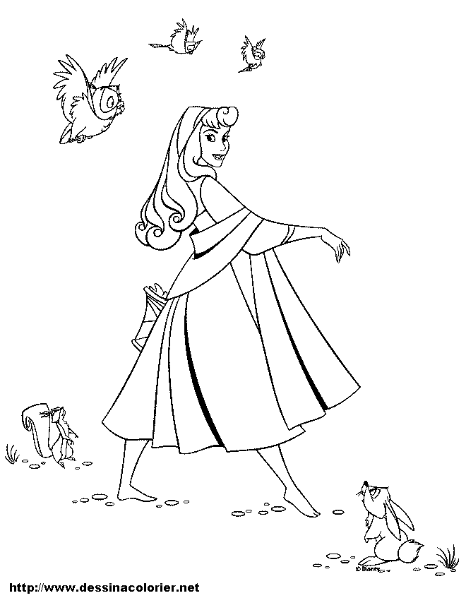 Dibujo para colorear: Cinderella (Películas de animación) #129710 - Dibujos para Colorear e Imprimir Gratis