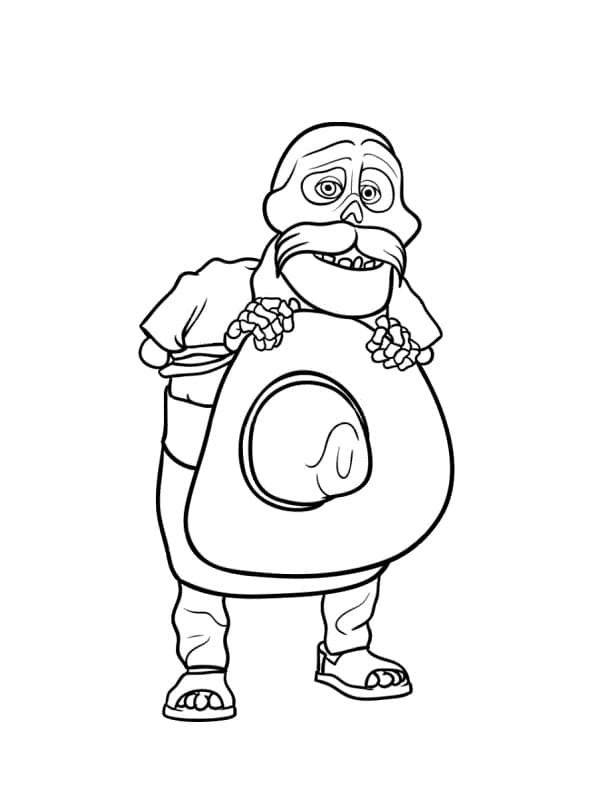 Dibujo gratuito Coco Disney #185260 de la coleccion Películas de Animación para imprimir