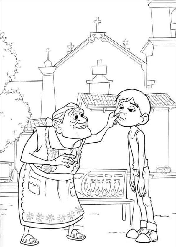 Dibujo para colorear: Coco Disney (Películas de Animación) #185269 - Dibujos para Colorear e Imprimir Gratis