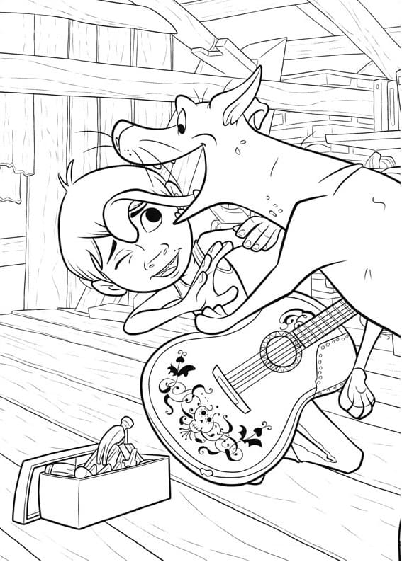 Dibujo gratuito Coco Disney #185284 de la coleccion Películas de Animación para imprimir
