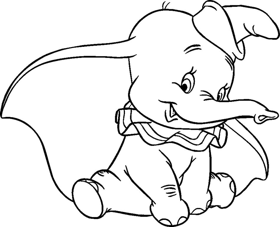 Dibujo para colorear: Dumbo (Películas de animación) #170564 - Dibujos para Colorear e Imprimir Gratis