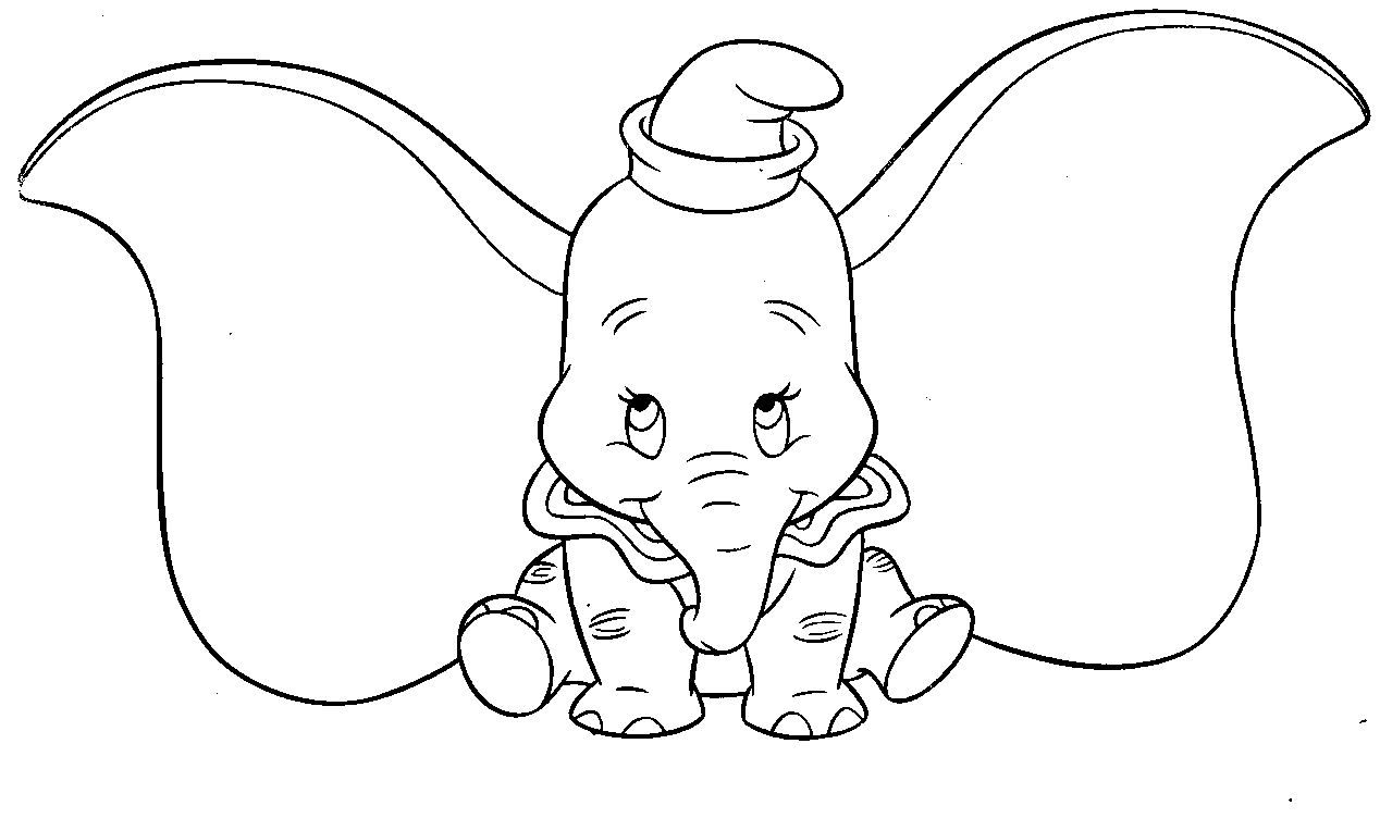 Dibujo para colorear: Dumbo (Películas de animación) #170568 - Dibujos para Colorear e Imprimir Gratis