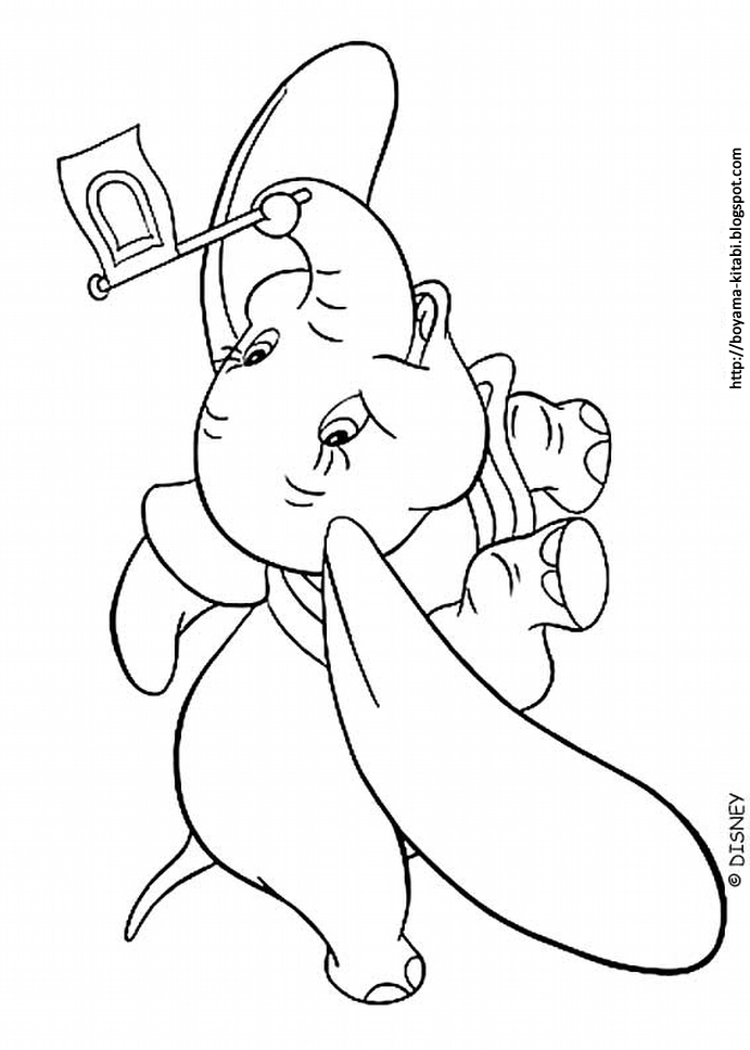 Dibujo para colorear: Dumbo (Películas de animación) #170570 - Dibujos para Colorear e Imprimir Gratis