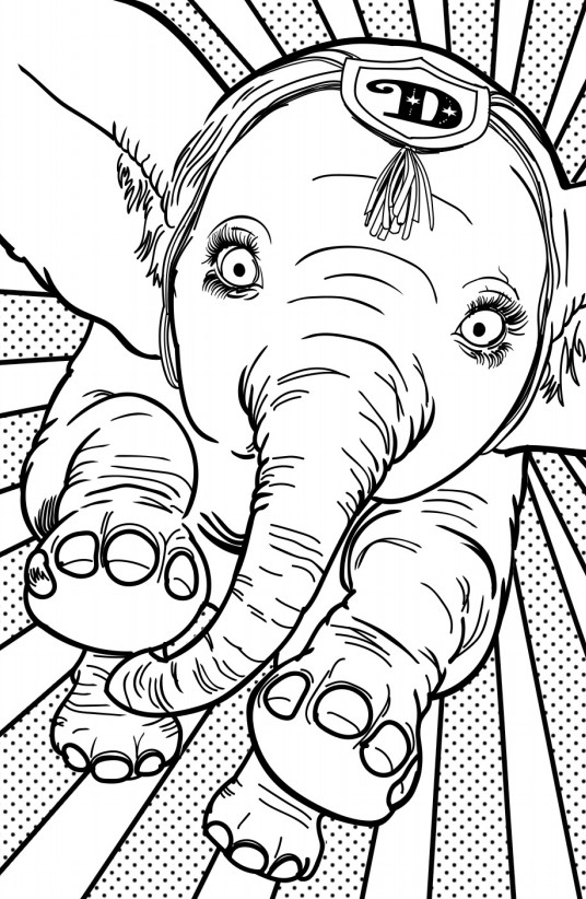 Dibujo para colorear: Dumbo (Películas de animación) #170571 - Dibujos para Colorear e Imprimir Gratis