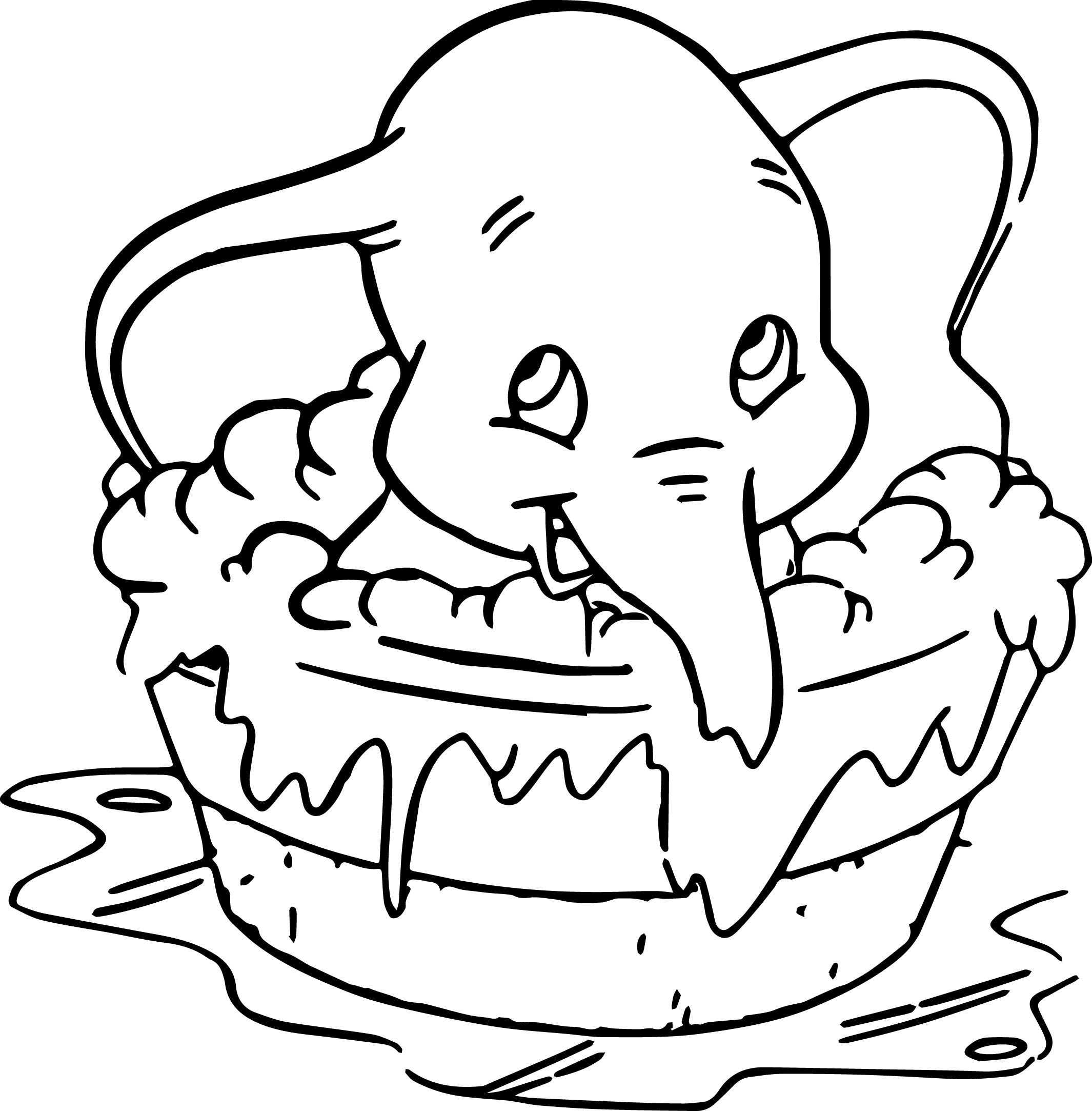 Dibujo para colorear: Dumbo (Películas de animación) #170587 - Dibujos para Colorear e Imprimir Gratis