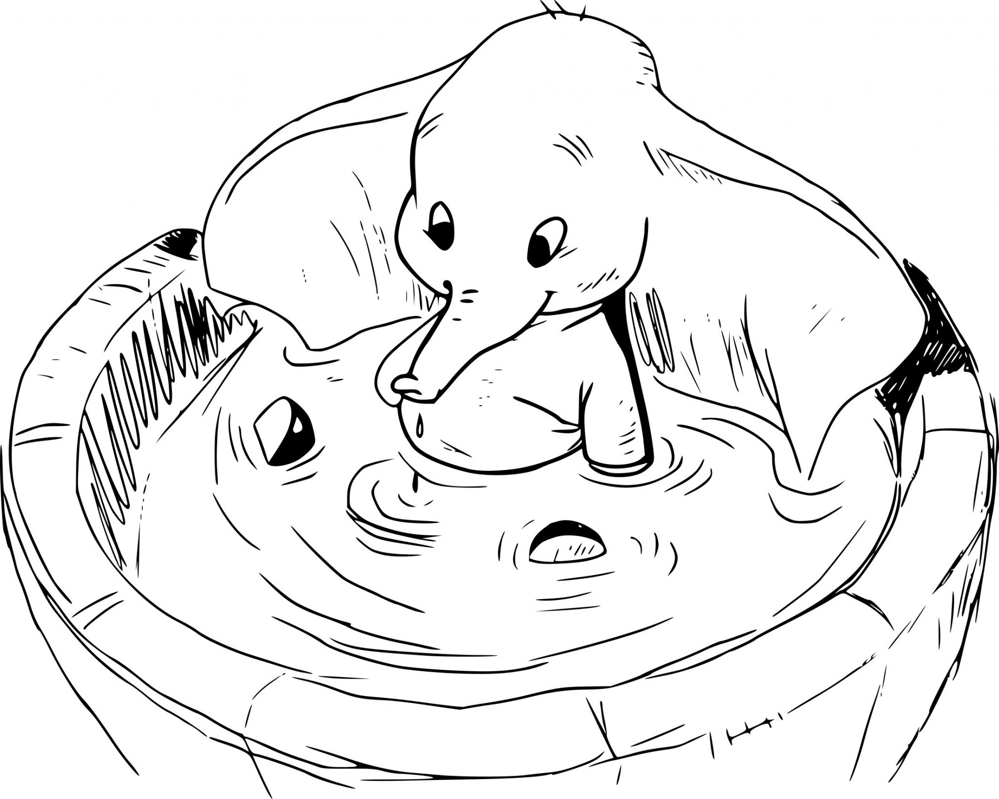 Dibujo para colorear: Dumbo (Películas de animación) #170608 - Dibujos para Colorear e Imprimir Gratis