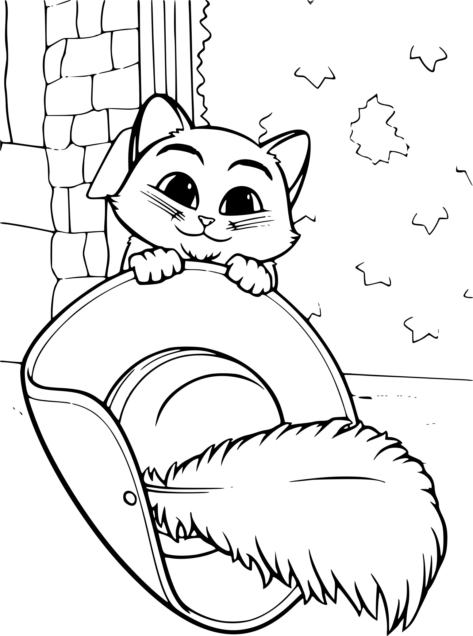 Dibujo para colorear: El Gato con Botas (Películas de Animación) #170612 - Dibujos para Colorear e Imprimir Gratis