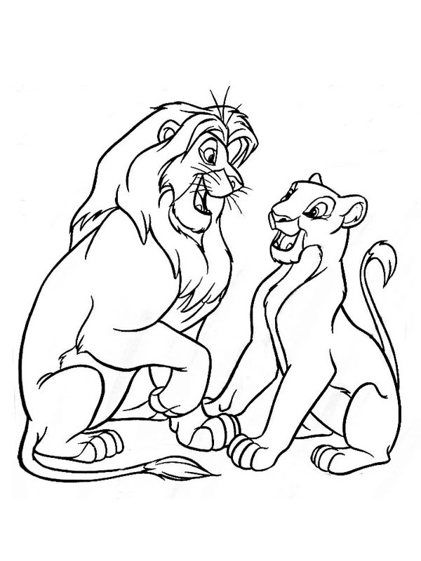Dibujo gratuito El Rey León #73778 de la coleccion Películas de Animación para imprimir Dibujo gratuito El Rey León #73778 de la coleccion Películas de Animación para imprimir