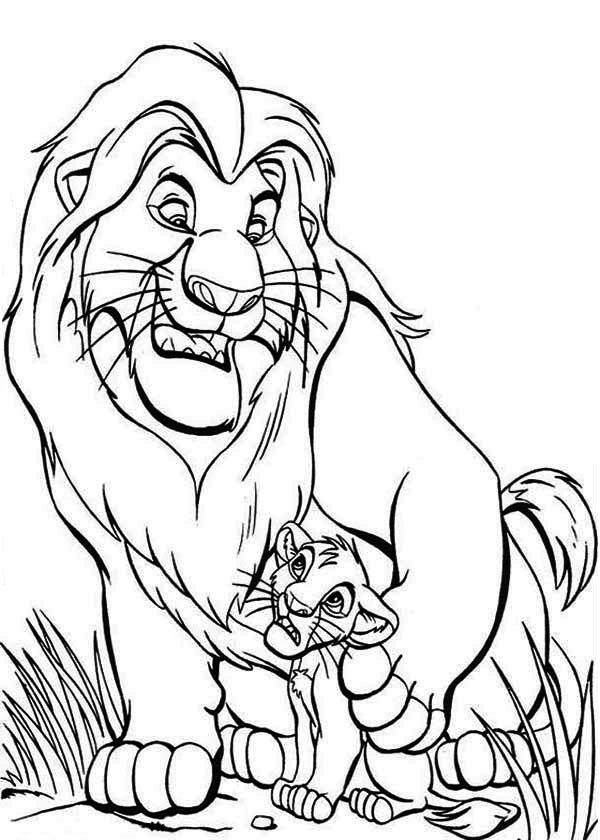 Dibujo gratuito El Rey León #73958 de la coleccion Películas de Animación para imprimir Dibujo gratuito El Rey León #73958 de la coleccion Películas de Animación para imprimir