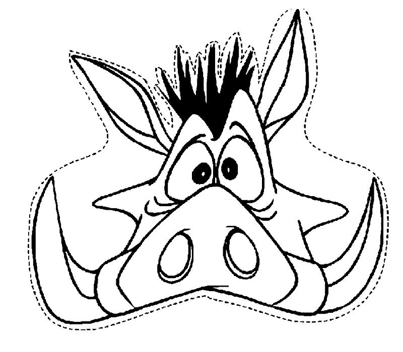 Dibujo gratuito El Rey León #74006 de la coleccion Películas de Animación para imprimir
