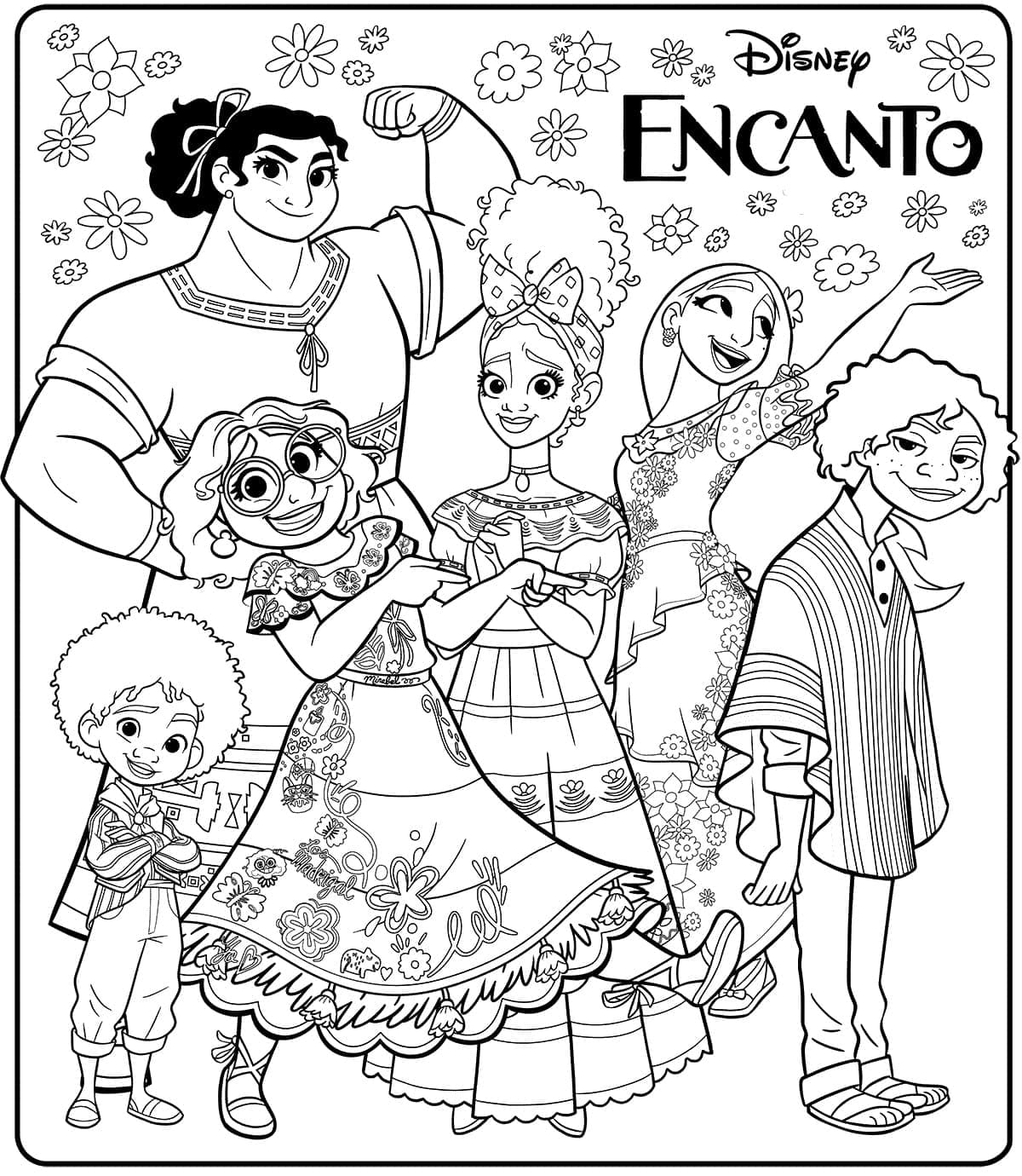 Dibujo gratuito Encanto #177347 de la coleccion Películas de Animación para imprimir Dibujo gratuito Encanto #177347 de la coleccion Películas de Animación para imprimir