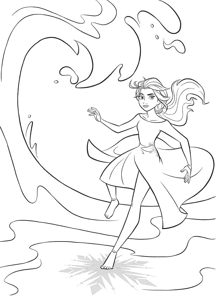 Dibujo gratuito Frozen #175564 de la coleccion Películas de Animación para imprimir