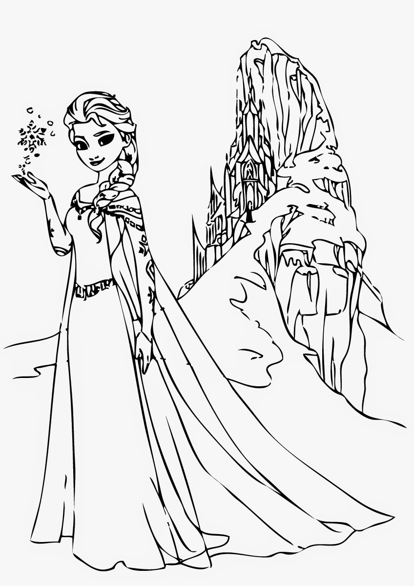 Dibujo para colorear: Frozen (Películas de animación) #71754 - Dibujos para Colorear e Imprimir Gratis