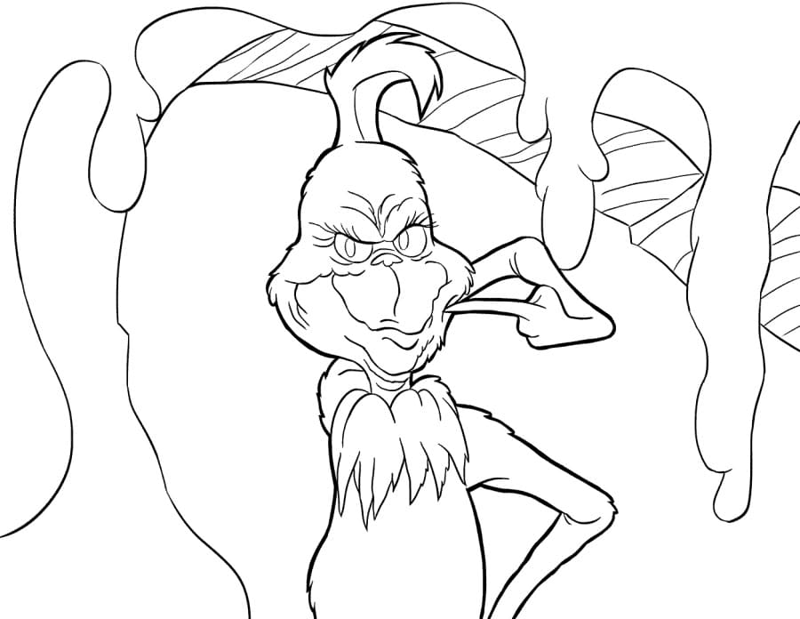 Dibujo para colorear: Grinch (Películas de Animación) #188348 - Dibujos para Colorear e Imprimir Gratis