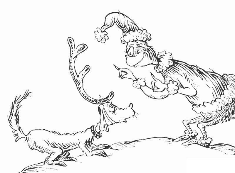 Dibujo para colorear: Grinch (Películas de Animación) #188364 - Dibujos para Colorear e Imprimir Gratis