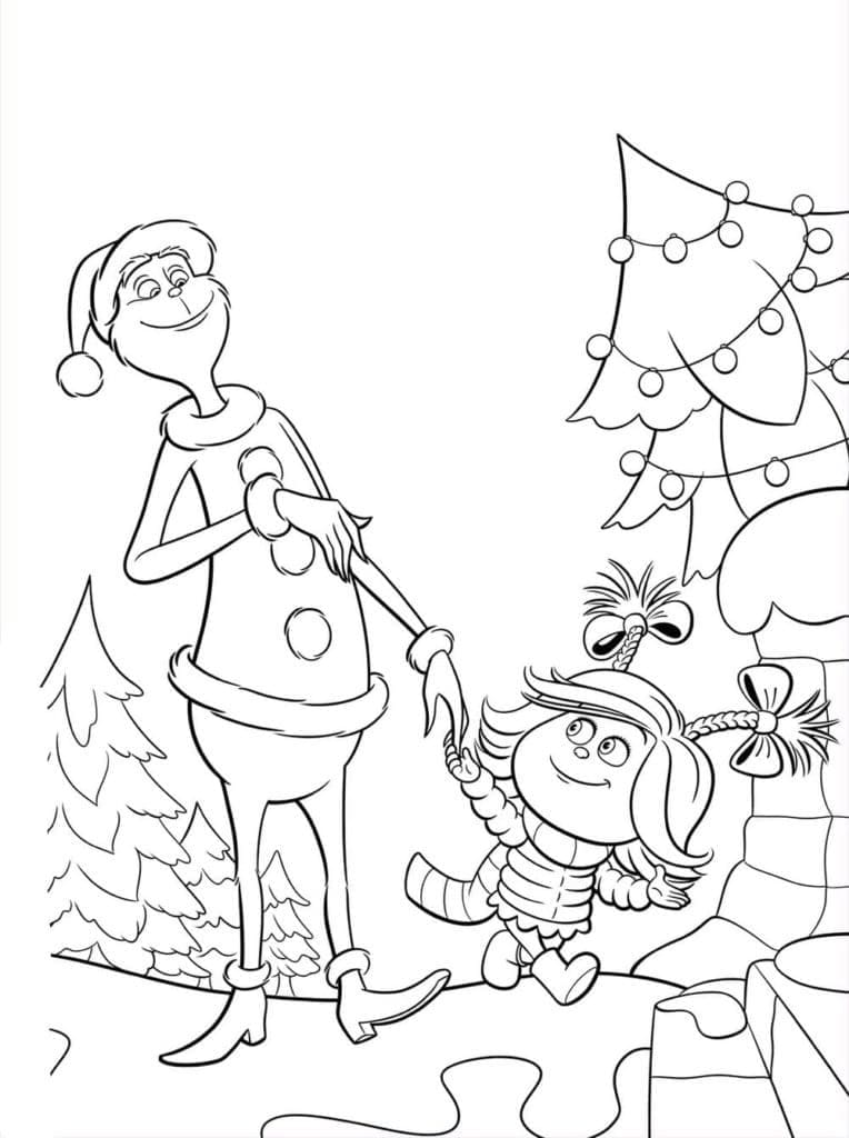 Dibujo para colorear: Grinch (Películas de Animación) #188370 - Dibujos para Colorear e Imprimir Gratis
