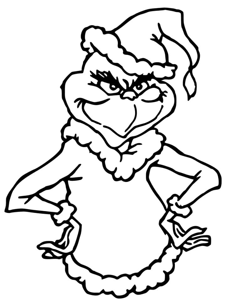 Dibujo gratuito Grinch #188376 de la coleccion Películas de Animación para imprimir