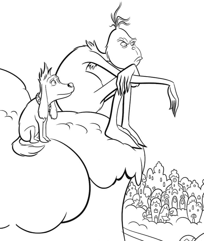 Dibujo gratuito Grinch #188380 de la coleccion Películas de Animación para imprimir