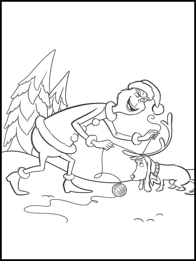 Dibujo gratuito Grinch #188385 de la coleccion Películas de Animación para imprimir
