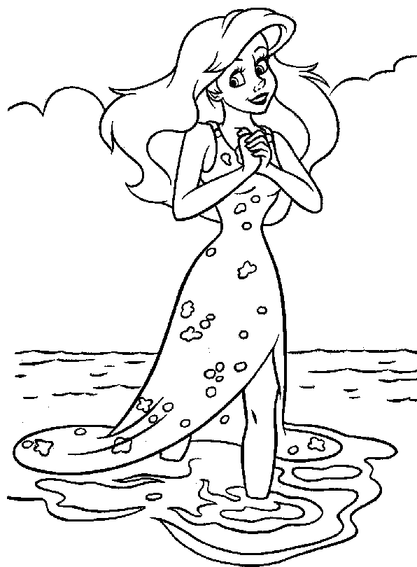 Dibujos de La Sirenita #127333 (Películas de animación) para colorear –  Páginas imprimibles gratis