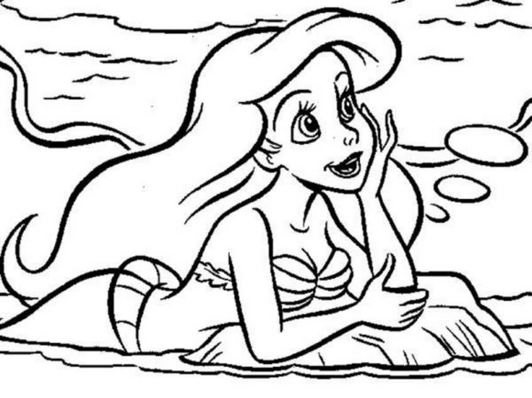 Dibujos de La Sirenita #127491 (Películas de animación) para colorear –  Páginas imprimibles gratis