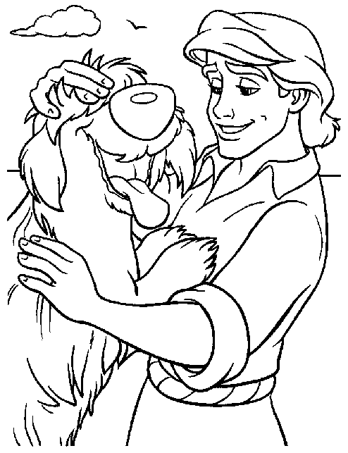 Dibujo para colorear: La Sirenita (Películas de animación) #127497 - Dibujos para Colorear e Imprimir Gratis