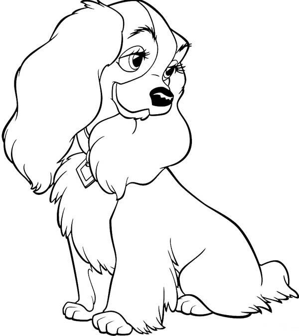 Dibujo gratuito Lady y the Tramp #133260 de la coleccion Películas de Animación para imprimir