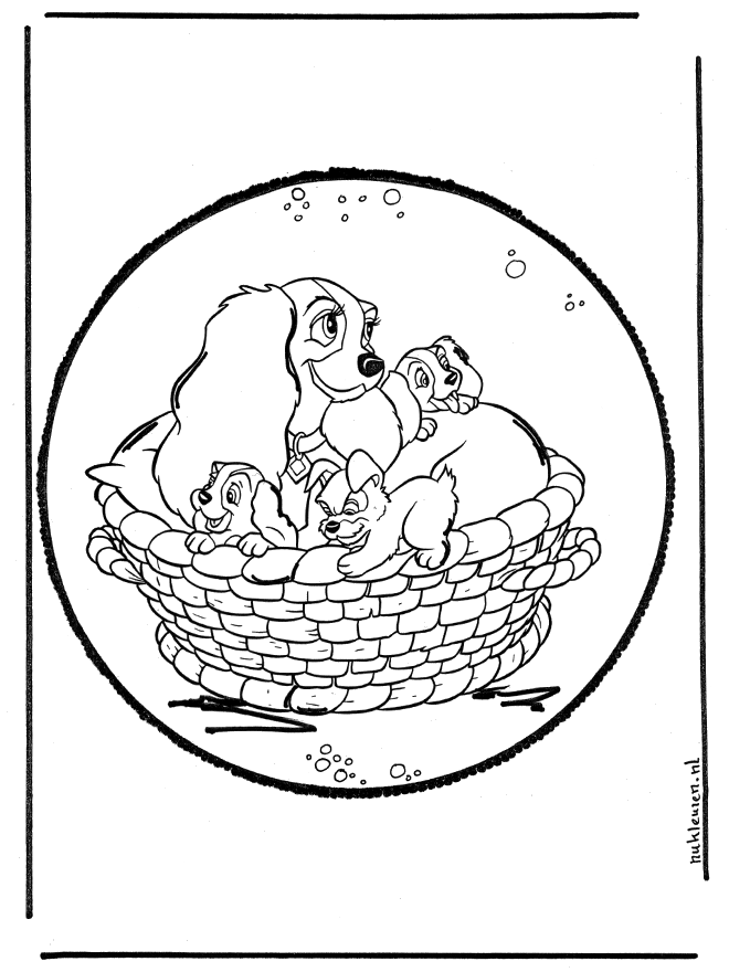Dibujo gratuito Lady y the Tramp #133262 de la coleccion Películas de Animación para imprimir Dibujo gratuito Lady y the Tramp #133262 de la coleccion Películas de Animación para imprimir