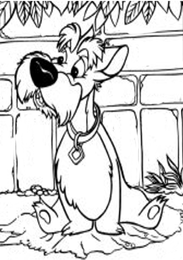 Dibujo gratuito Lady y the Tramp #133327 de la coleccion Películas de Animación para imprimir