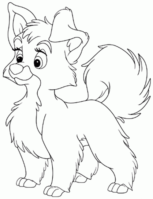 Dibujo gratuito Lady y the Tramp #133398 de la coleccion Películas de Animación para imprimir