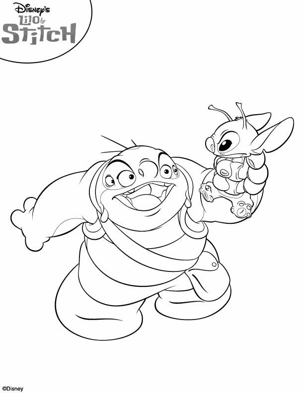 Dibujo para colorear: Lilo & Stitch (Películas de animación) #44835 - Dibujos para Colorear e Imprimir Gratis