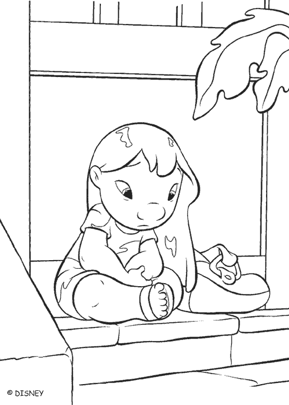 Dibujo para colorear: Lilo & Stitch (Películas de animación) #44869 - Dibujos para Colorear e Imprimir Gratis