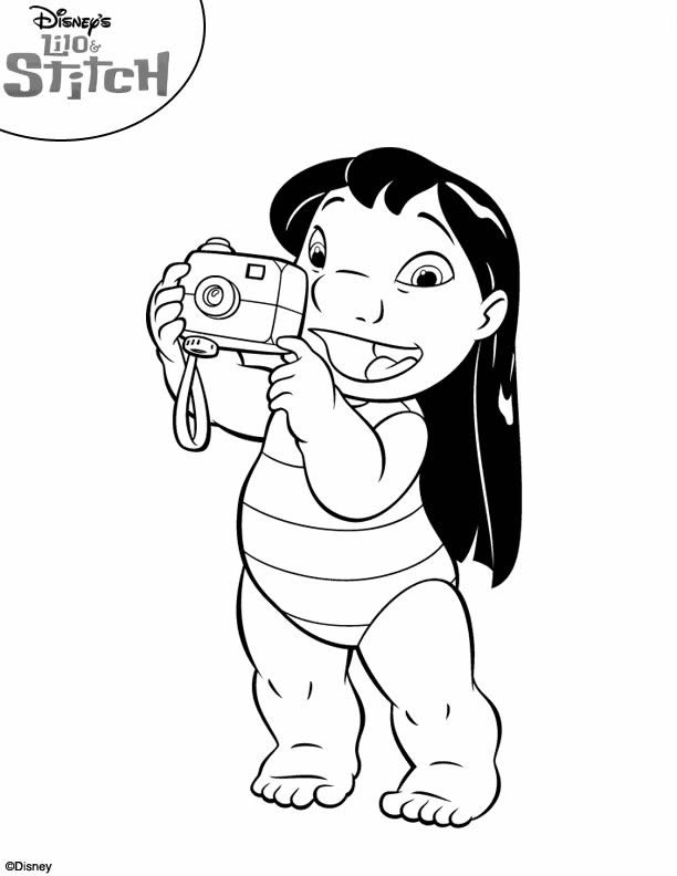 Dibujo para colorear: Lilo & Stitch (Películas de animación) #44872 - Dibujos para Colorear e Imprimir Gratis