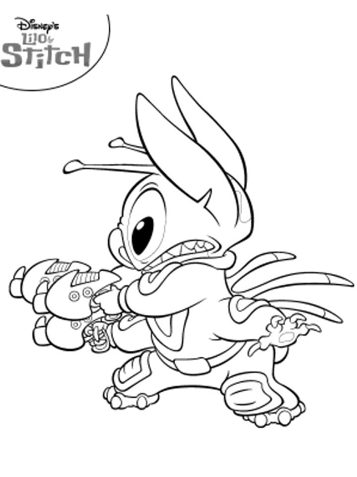 Dibujo para colorear: Lilo & Stitch (Películas de animación) #44889 - Dibujos para Colorear e Imprimir Gratis