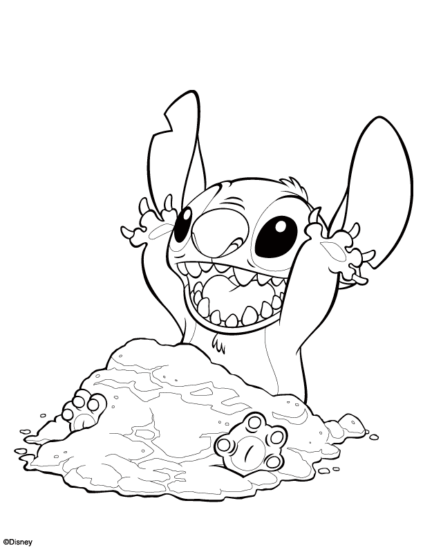 Dibujo para colorear: Lilo & Stitch (Películas de animación) #44901 - Dibujos para Colorear e Imprimir Gratis