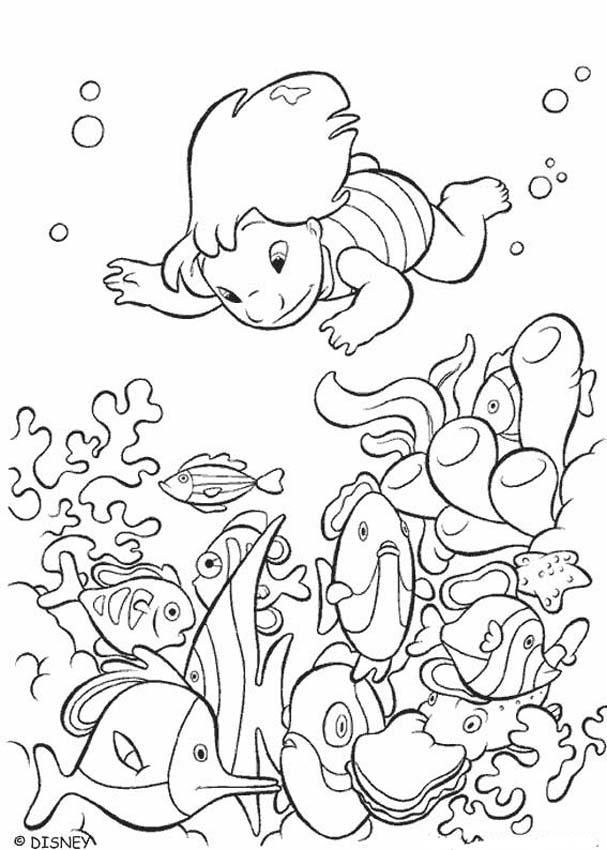 Dibujo para colorear: Lilo & Stitch (Películas de animación) #44902 - Dibujos para Colorear e Imprimir Gratis