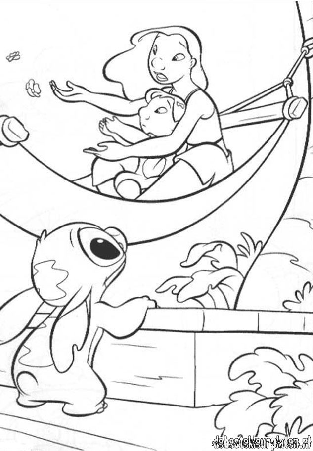 Dibujo para colorear: Lilo & Stitch (Películas de animación) #44907 - Dibujos para Colorear e Imprimir Gratis