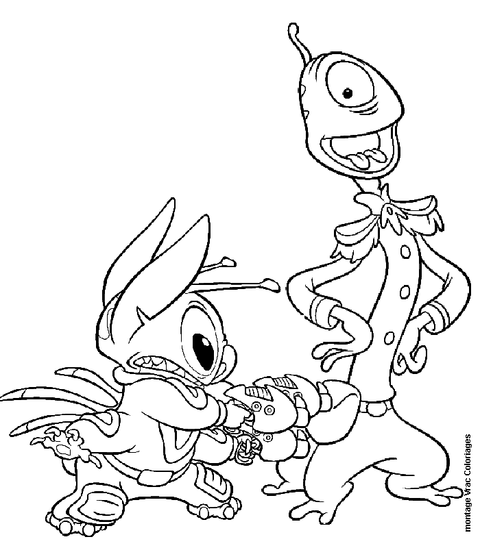 Dibujo para colorear: Lilo & Stitch (Películas de animación) #44939 - Dibujos para Colorear e Imprimir Gratis