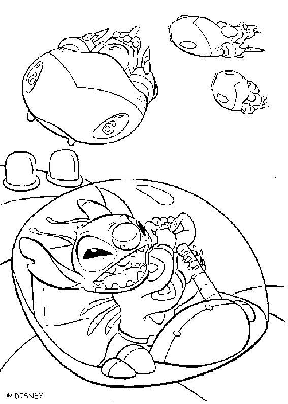 Dibujo para colorear: Lilo & Stitch (Películas de animación) #44954 - Dibujos para Colorear e Imprimir Gratis