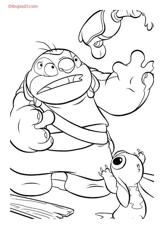 Dibujo para colorear: Lilo & Stitch (Películas de animación) #44984 - Dibujos para Colorear e Imprimir Gratis