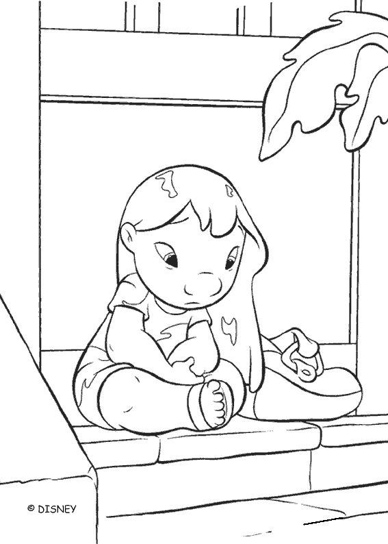 Dibujo para colorear: Lilo & Stitch (Películas de animación) #45012 - Dibujos para Colorear e Imprimir Gratis