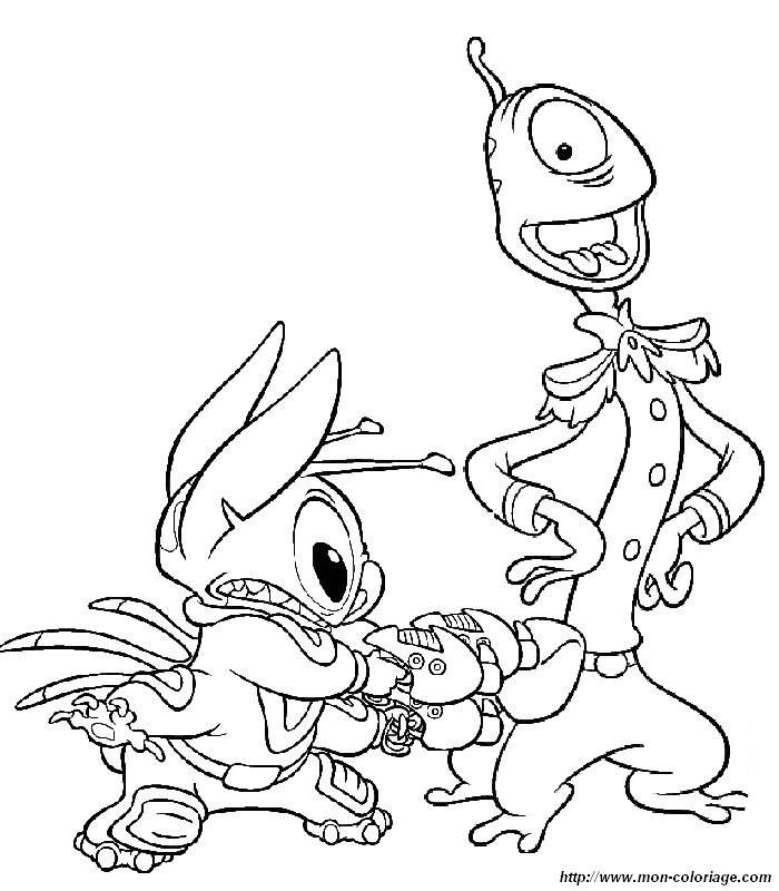 Dibujo para colorear: Lilo & Stitch (Películas de animación) #45026 - Dibujos para Colorear e Imprimir Gratis