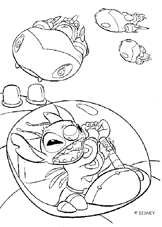 Dibujo para colorear: Lilo & Stitch (Películas de animación) #45039 - Dibujos para Colorear e Imprimir Gratis