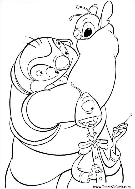 Dibujo para colorear: Lilo & Stitch (Películas de animación) #45060 - Dibujos para Colorear e Imprimir Gratis